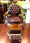 Click to view a larger image. Terminal Barber Shop - Vintage Chairs
