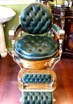 Click to view a larger image. Terminal Barber Shop - Vintage Chairs