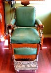 Click to view a larger image. Terminal Barber Shop - Vintage Chairs